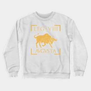 Legio VIII Augusta Bull Emblem Roman Legion Crewneck Sweatshirt